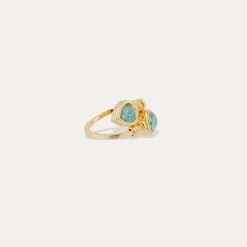 Bague Duality Amore - Turquoise