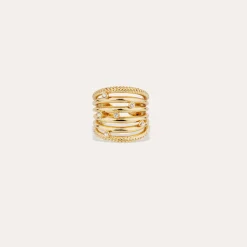 Bague Etincelle cabochons