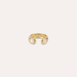 Bague Saint Germain - Nacre blanche