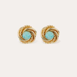 Boucles d'oreilles Atika - Turquoise