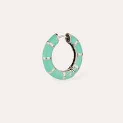 Boucles d'oreilles Bambou mini émail