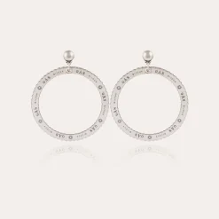 Boucles d'oreilles Bolduc petit modèle