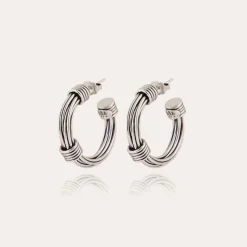 Boucles d'oreilles créoles Ariane petit modèle