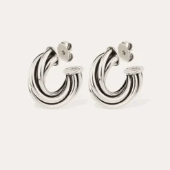 Boucles d'oreilles créoles Atik moyen modèle