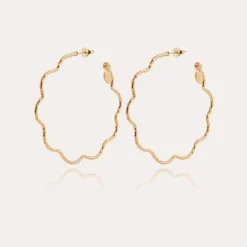 Boucles d'oreilles créoles Florette