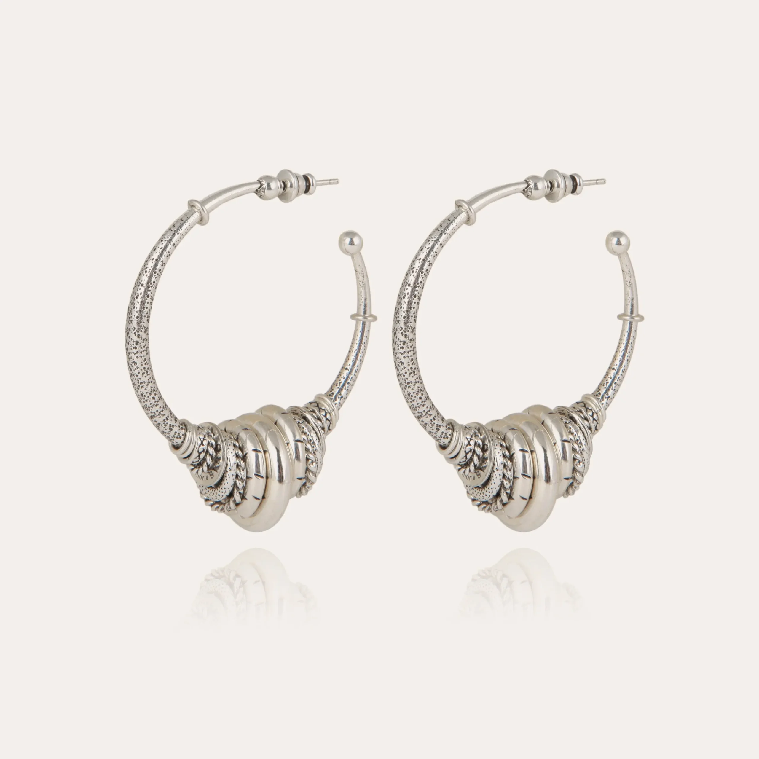 Boucles d'oreilles créoles Maranzana