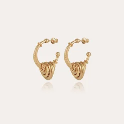 Boucles d'oreilles créoles Maranzana petit modèle
