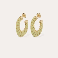Boucles d'oreilles Cyclade petit modèle - Amande