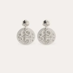 Boucles d'oreilles Diva strass petit modèle