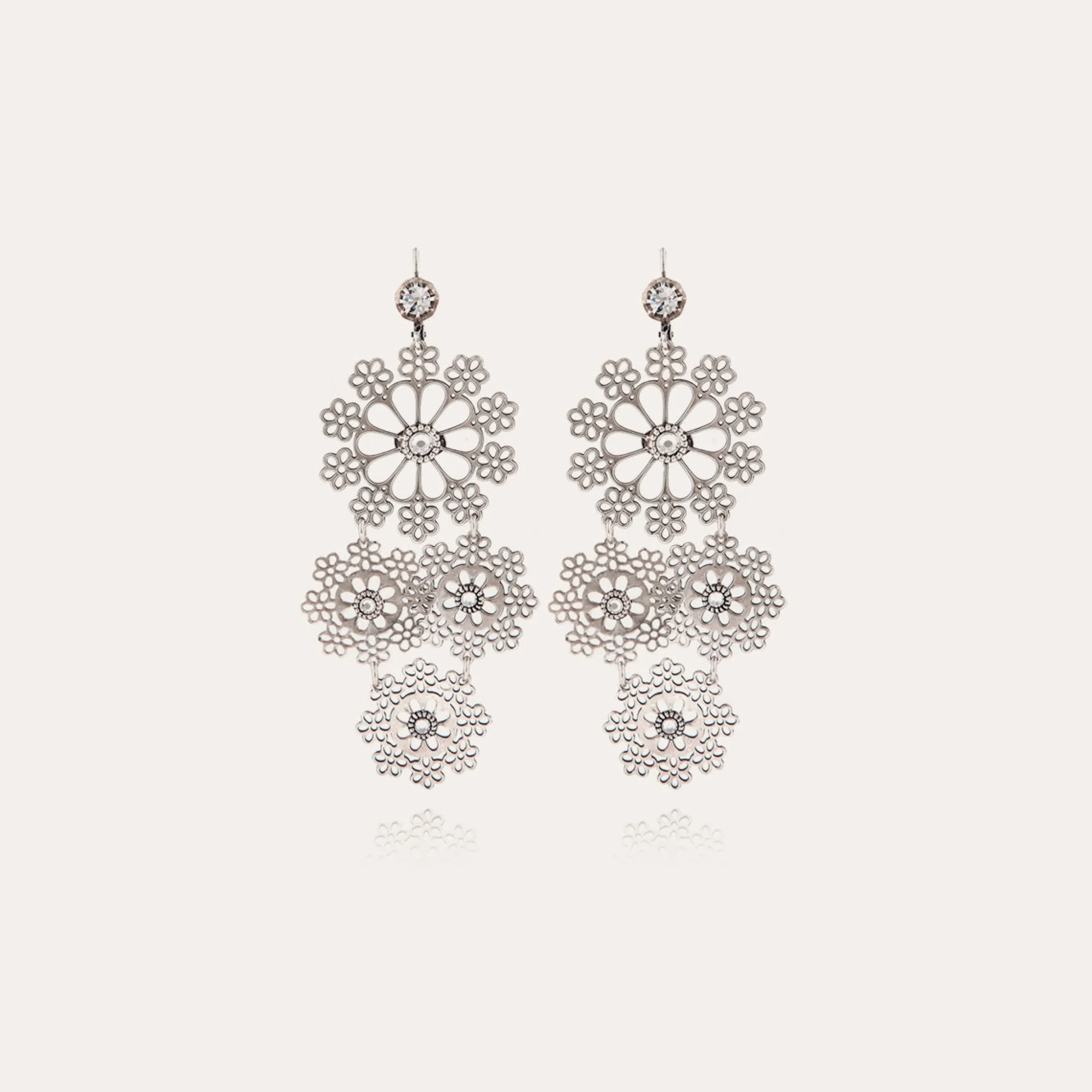 Boucles d'oreilles Neige mini