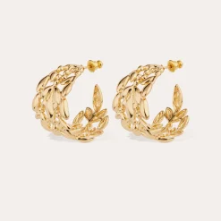 Boucles d'oreilles Olea créole petit modèle