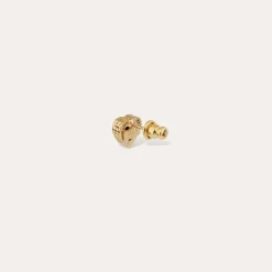 Boucles d'oreilles puce Amore - Turquoise
