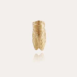 Boucles d'oreilles puces Cigale