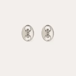 Boucles d'oreilles puces Cophea strass mini