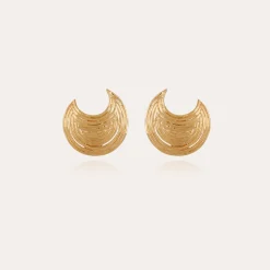 Boucles d'oreilles puces Luna Wave