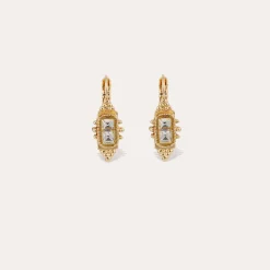 Boucles d'oreilles Serti Talisman strass