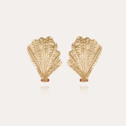 Boucles d'oreilles Shellona - Cornaline