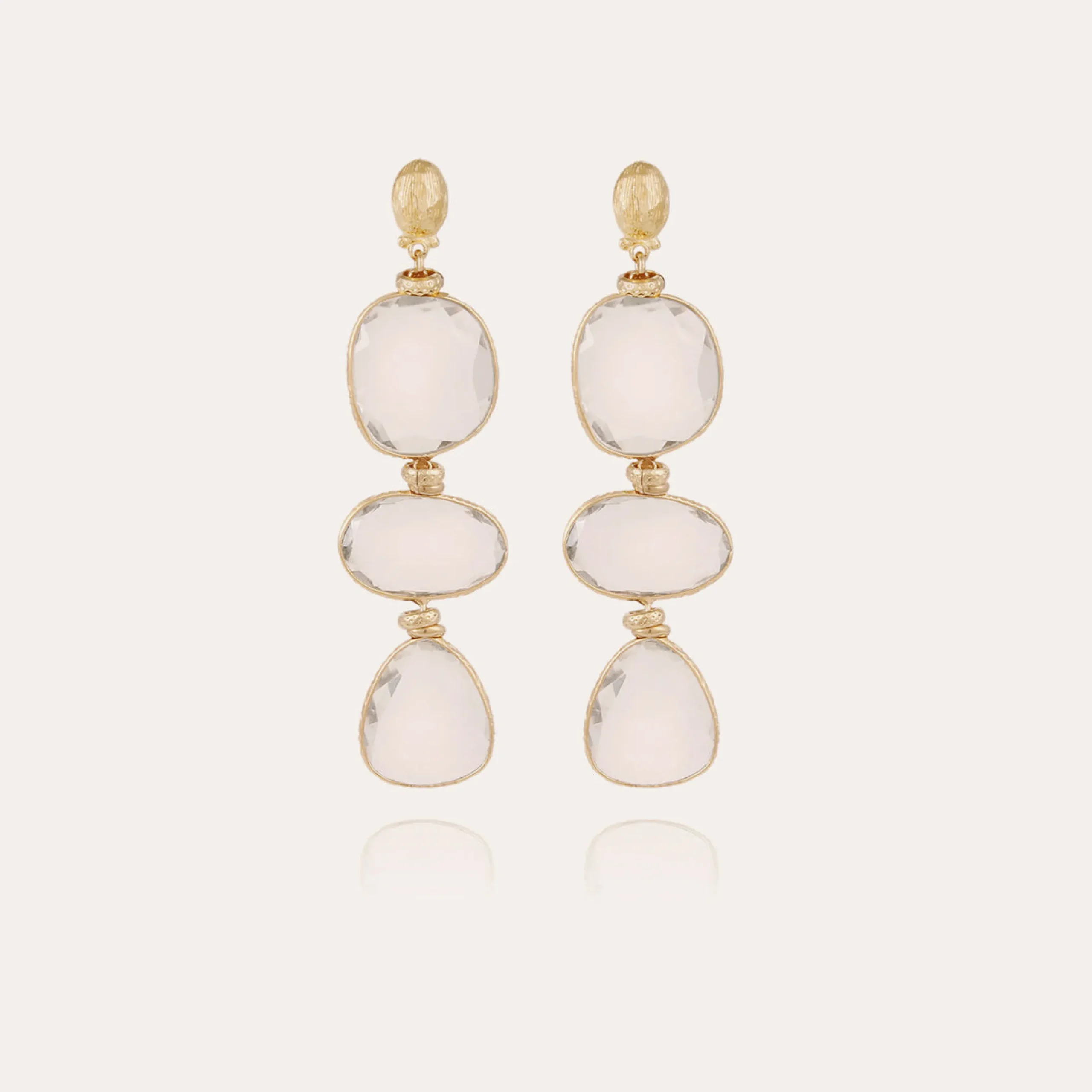 Boucles d'oreilles Sireine - Cristal
