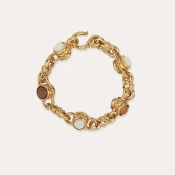 Bracelet Amarante multi - Nacre blanche et bois