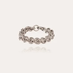 Bracelet Maille rond entrecroisé grand modèle