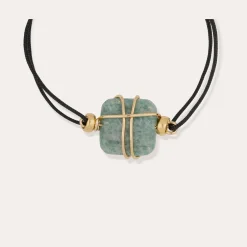 Bracelet Square mini lien - Amazonite