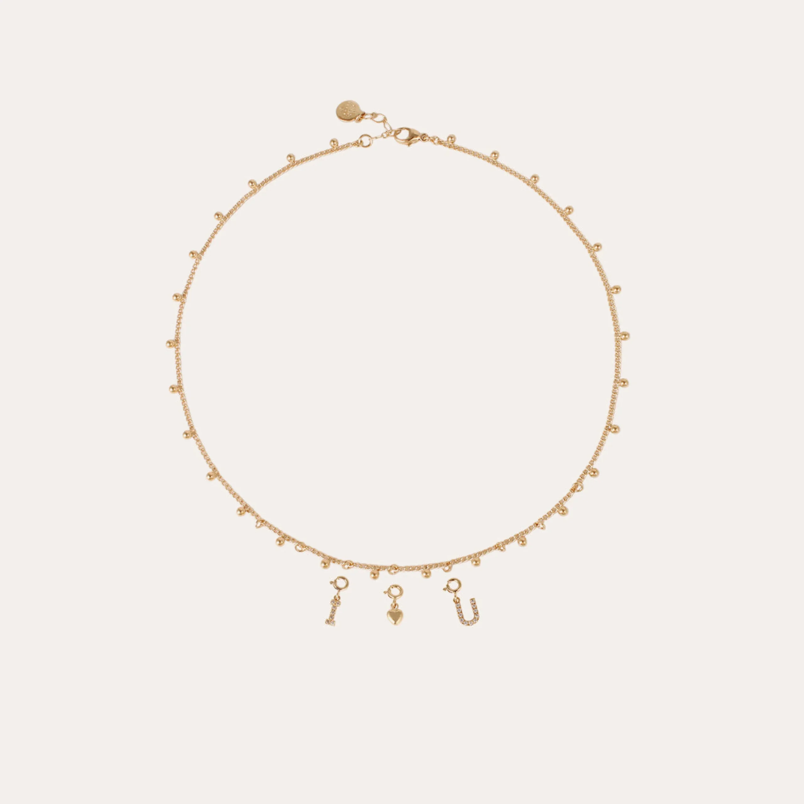 Charms pendentif lettre H strass