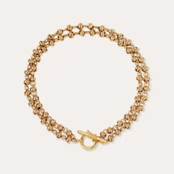 Collier Atik chaîne double