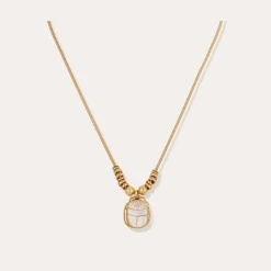 Collier Bia Scaramouche - Nacre Blanche