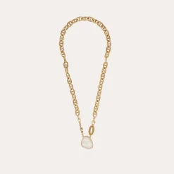 Collier Billy - Nacre blanche