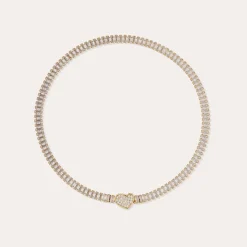 Collier Pailette Coeur