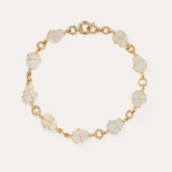 Collier Rainbow multi - Cristal de roche