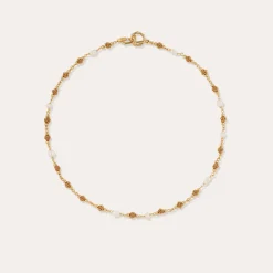 Collier Rosario - Nacre blanche