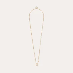Collier Scapulaire Ovo - Nacre blanche