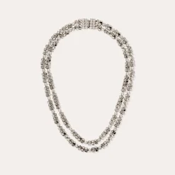 Collier Trevise finition rhodium