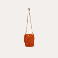 Sac bourse Soul Palmiers - Orange